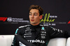 GP BAHRAIN, George Russell (GBR) Mercedes AMG F1 in the post qualifying FIA Press Conference.

12.04.2025. Formula 1 World Championship, Rd 4, Bahrain Grand Prix, Sakhir, Bahrain, Qualifiche Day.

- www.xpbimages.com, EMail: requests@xpbimages.com © Copyright: Moy / XPB Images