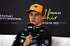 GP BAHRAIN, Oscar Piastri (AUS) McLaren in the post qualifying FIA Press Conference.

12.04.2025. Formula 1 World Championship, Rd 4, Bahrain Grand Prix, Sakhir, Bahrain, Qualifiche Day.

- www.xpbimages.com, EMail: requests@xpbimages.com © Copyright: Moy / XPB Images
