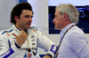 GP BAHRAIN, (L to R): Carlos Sainz (ESP) Atlassian Williams Racing with his father Carlos Sainz (ESP).

12.04.2025. Formula 1 World Championship, Rd 4, Bahrain Grand Prix, Sakhir, Bahrain, Qualifiche Day.

 - www.xpbimages.com, EMail: requests@xpbimages.com © Copyright: Coates / XPB Images
