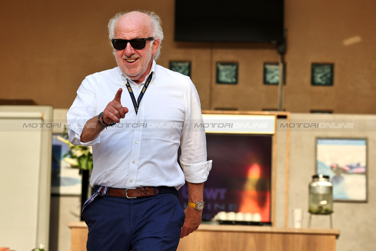 GP BAHRAIN, David Richards (GBR) Prodrive Chairman.

11.04.2025. Formula 1 World Championship, Rd 4, Bahrain Grand Prix, Sakhir, Bahrain, Practice Day

- www.xpbimages.com, EMail: requests@xpbimages.com © Copyright: Moy / XPB Images