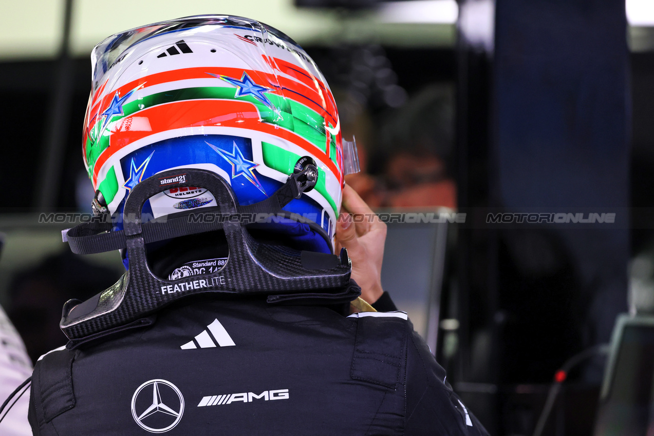 GP BAHRAIN, Andrea Kimi Antonelli (ITA) Mercedes AMG F1.

11.04.2025. Formula 1 World Championship, Rd 4, Bahrain Grand Prix, Sakhir, Bahrain, Practice Day

- www.xpbimages.com, EMail: requests@xpbimages.com © Copyright: Batchelor / XPB Images