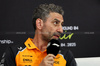 GP BAHRAIN, Andrea Stella (ITA) McLaren Team Principal in the FIA Press Conference.

11.04.2025. Formula 1 World Championship, Rd 4, Bahrain Grand Prix, Sakhir, Bahrain, Practice Day

- www.xpbimages.com, EMail: requests@xpbimages.com © Copyright: Bearne / XPB Images