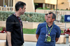 GP BAHRAIN, (L to R): Marc Hynes (GBR) with John McGuinness (GBR) Motorcycle Garar. 

11.04.2025. Formula 1 World Championship, Rd 4, Bahrain Grand Prix, Sakhir, Bahrain, Practice Day

- www.xpbimages.com, EMail: requests@xpbimages.com © Copyright: Moy / XPB Images