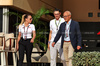 GP BAHRAIN, Derek Chang (USA) Liberty Media President e CEO (Right).

11.04.2025. Formula 1 World Championship, Rd 4, Bahrain Grand Prix, Sakhir, Bahrain, Practice Day

- www.xpbimages.com, EMail: requests@xpbimages.com © Copyright: Moy / XPB Images