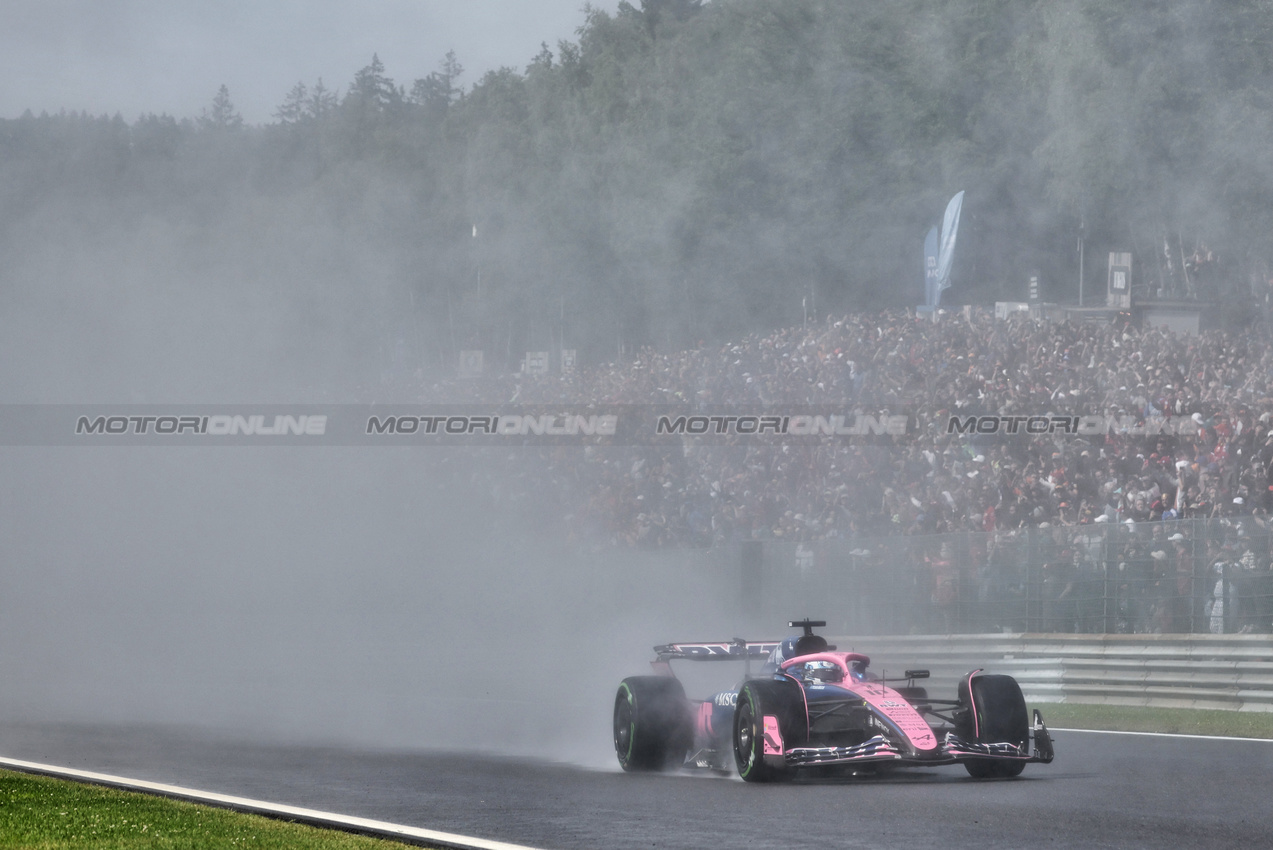 GP BELGIO, Pierre Gasly (FRA) Alpine F1 Team A525.

27.07.2025. Formula 1 World Championship, Rd 13, Belgian Grand Prix, Spa Francorchamps, Belgium, Gara Day.

- www.xpbimages.com, EMail: requests@xpbimages.com © Copyright: Bearne / XPB Images