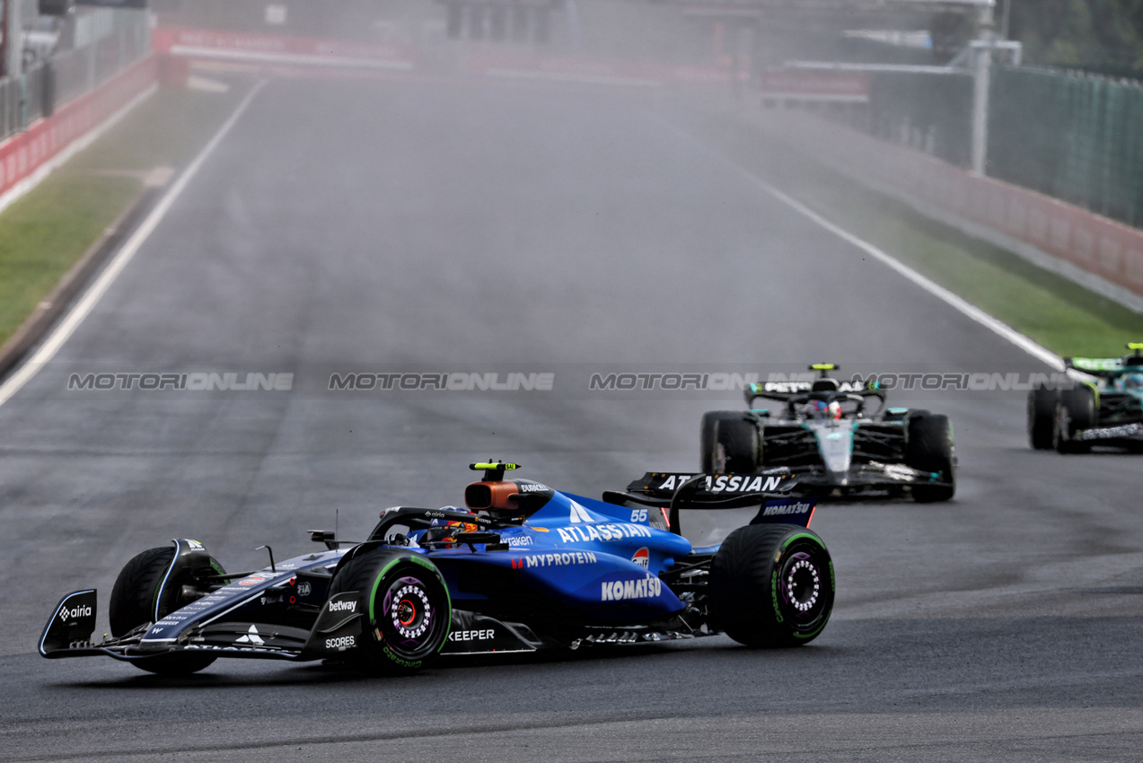 GP BELGIO, Carlos Sainz (ESP) Atlassian Williams Racing FW47.

27.07.2025. Formula 1 World Championship, Rd 13, Belgian Grand Prix, Spa Francorchamps, Belgium, Gara Day.

- www.xpbimages.com, EMail: requests@xpbimages.com © Copyright: Batchelor / XPB Images