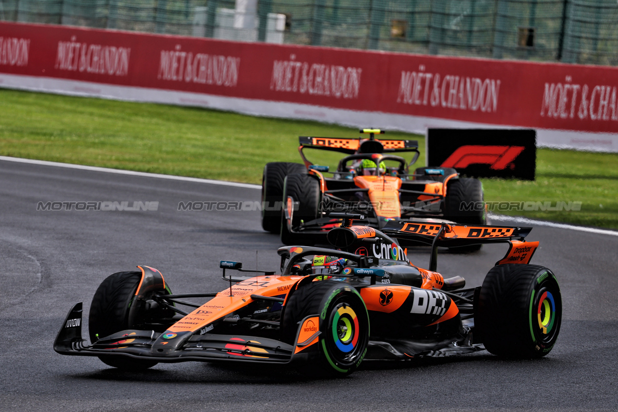 GP BELGIO, Oscar Piastri (AUS) McLaren MCL39.

27.07.2025. Formula 1 World Championship, Rd 13, Belgian Grand Prix, Spa Francorchamps, Belgium, Gara Day.

- www.xpbimages.com, EMail: requests@xpbimages.com © Copyright: Batchelor / XPB Images