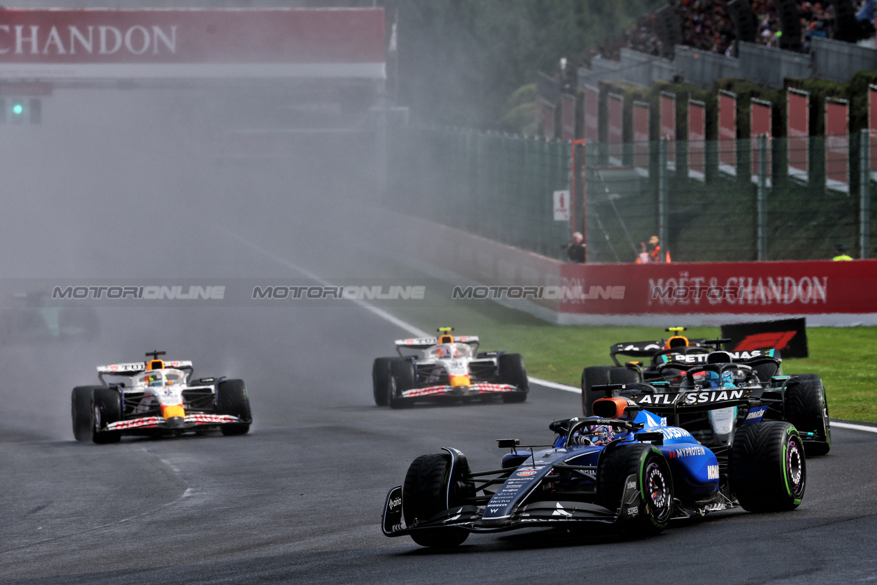 GP BELGIO, Alexander Albon (THA) Atlassian Williams Racing FW47.

27.07.2025. Formula 1 World Championship, Rd 13, Belgian Grand Prix, Spa Francorchamps, Belgium, Gara Day.

- www.xpbimages.com, EMail: requests@xpbimages.com © Copyright: Batchelor / XPB Images