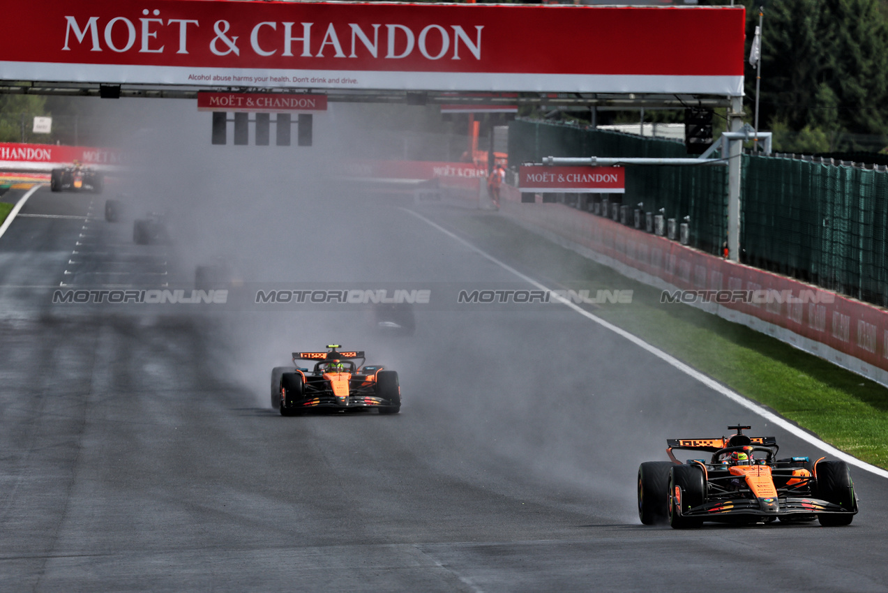 GP BELGIO, Oscar Piastri (AUS) McLaren MCL39.

27.07.2025. Formula 1 World Championship, Rd 13, Belgian Grand Prix, Spa Francorchamps, Belgium, Gara Day.

- www.xpbimages.com, EMail: requests@xpbimages.com © Copyright: Batchelor / XPB Images