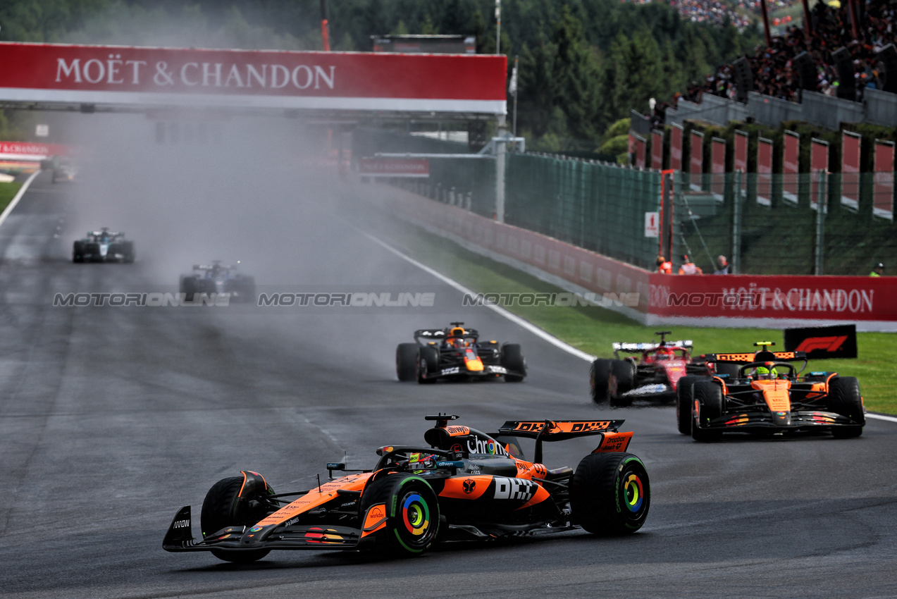 GP BELGIO, Oscar Piastri (AUS) McLaren MCL39.

27.07.2025. Formula 1 World Championship, Rd 13, Belgian Grand Prix, Spa Francorchamps, Belgium, Gara Day.

- www.xpbimages.com, EMail: requests@xpbimages.com © Copyright: Batchelor / XPB Images