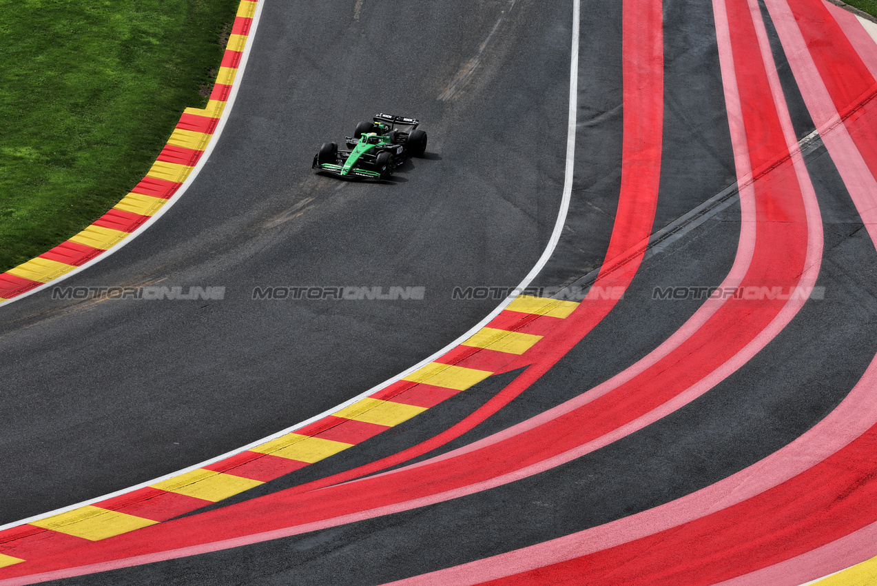 GP BELGIO, Gabriel Bortoleto (BRA) Sauber C45.

27.07.2025. Formula 1 World Championship, Rd 13, Belgian Grand Prix, Spa Francorchamps, Belgium, Gara Day.

- www.xpbimages.com, EMail: requests@xpbimages.com © Copyright: Moy / XPB Images