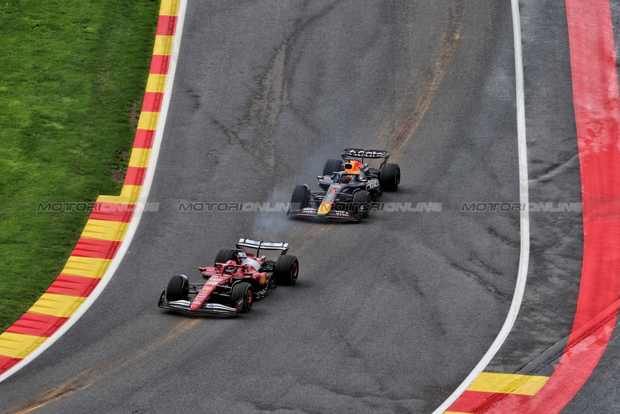 GP BELGIO, Charles Leclerc (MON) Ferrari SF-25.

27.07.2025. Formula 1 World Championship, Rd 13, Belgian Grand Prix, Spa Francorchamps, Belgium, Gara Day.

- www.xpbimages.com, EMail: requests@xpbimages.com © Copyright: Moy / XPB Images