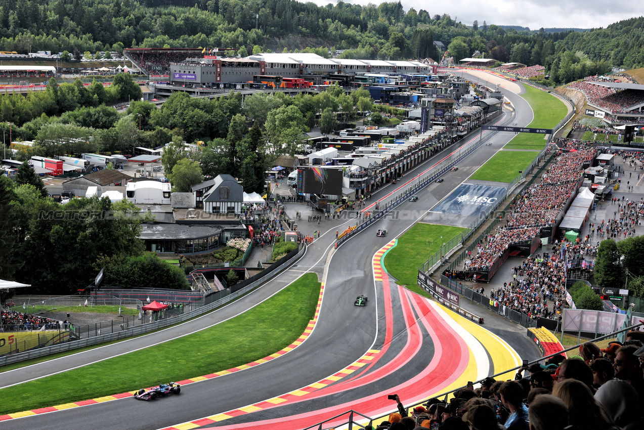 GP BELGIO, Pierre Gasly (FRA) Alpine F1 Team A525.

27.07.2025. Formula 1 World Championship, Rd 13, Belgian Grand Prix, Spa Francorchamps, Belgium, Gara Day.

- www.xpbimages.com, EMail: requests@xpbimages.com © Copyright: Moy / XPB Images