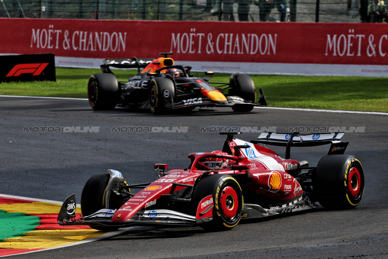 GP BELGIO, Charles Leclerc (MON) Ferrari SF-25.

27.07.2025. Formula 1 World Championship, Rd 13, Belgian Grand Prix, Spa Francorchamps, Belgium, Gara Day.

- www.xpbimages.com, EMail: requests@xpbimages.com © Copyright: Batchelor / XPB Images