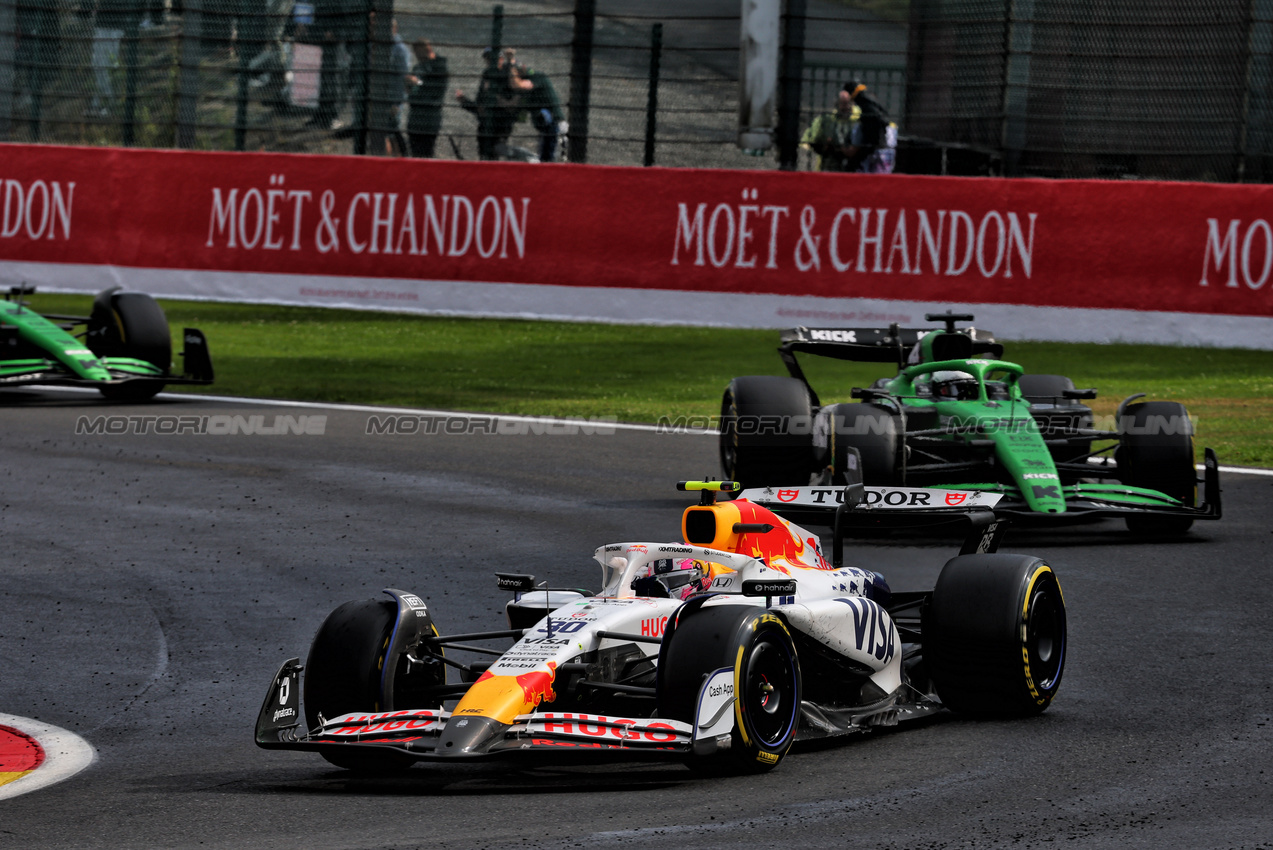 GP BELGIO, Liam Lawson (NZL) Racing Bulls VCARB 02.

27.07.2025. Formula 1 World Championship, Rd 13, Belgian Grand Prix, Spa Francorchamps, Belgium, Gara Day.

- www.xpbimages.com, EMail: requests@xpbimages.com © Copyright: Batchelor / XPB Images