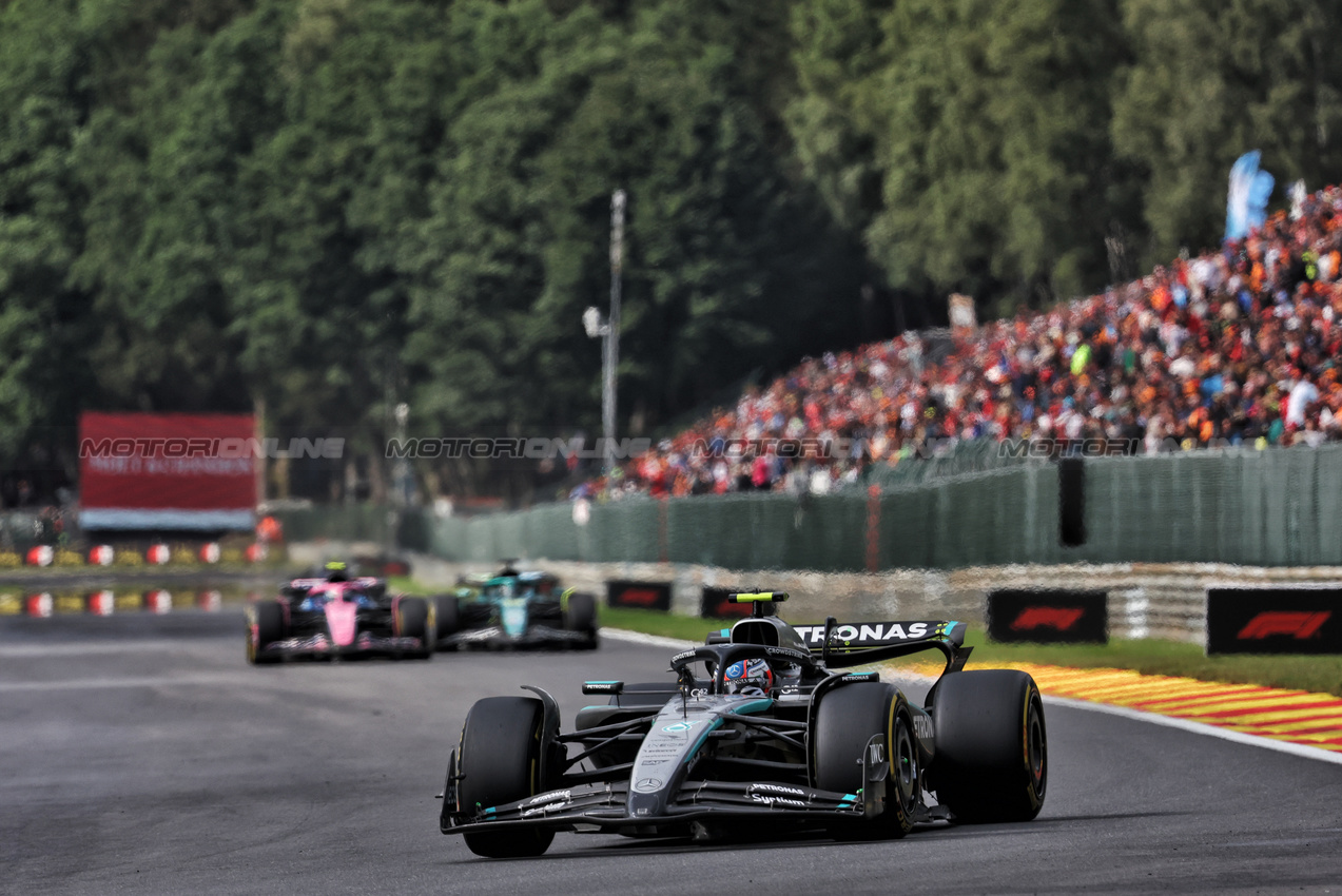 GP BELGIO, Andrea Kimi Antonelli (ITA) Mercedes AMG F1 W16.

27.07.2025. Formula 1 World Championship, Rd 13, Belgian Grand Prix, Spa Francorchamps, Belgium, Gara Day.

- www.xpbimages.com, EMail: requests@xpbimages.com © Copyright: Bearne / XPB Images