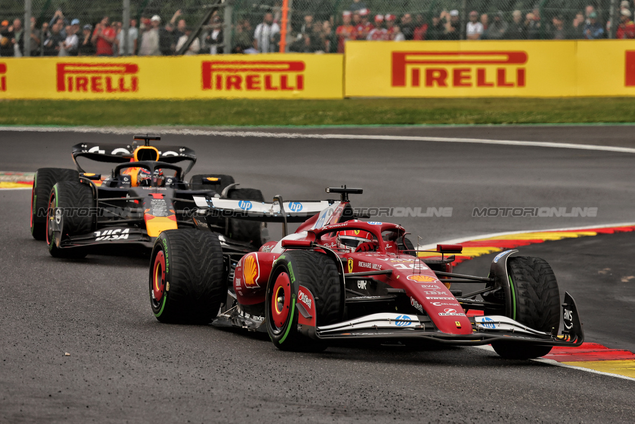 GP BELGIO, Charles Leclerc (MON) Ferrari SF-25.

27.07.2025. Formula 1 World Championship, Rd 13, Belgian Grand Prix, Spa Francorchamps, Belgium, Gara Day.

- www.xpbimages.com, EMail: requests@xpbimages.com © Copyright: Bearne / XPB Images