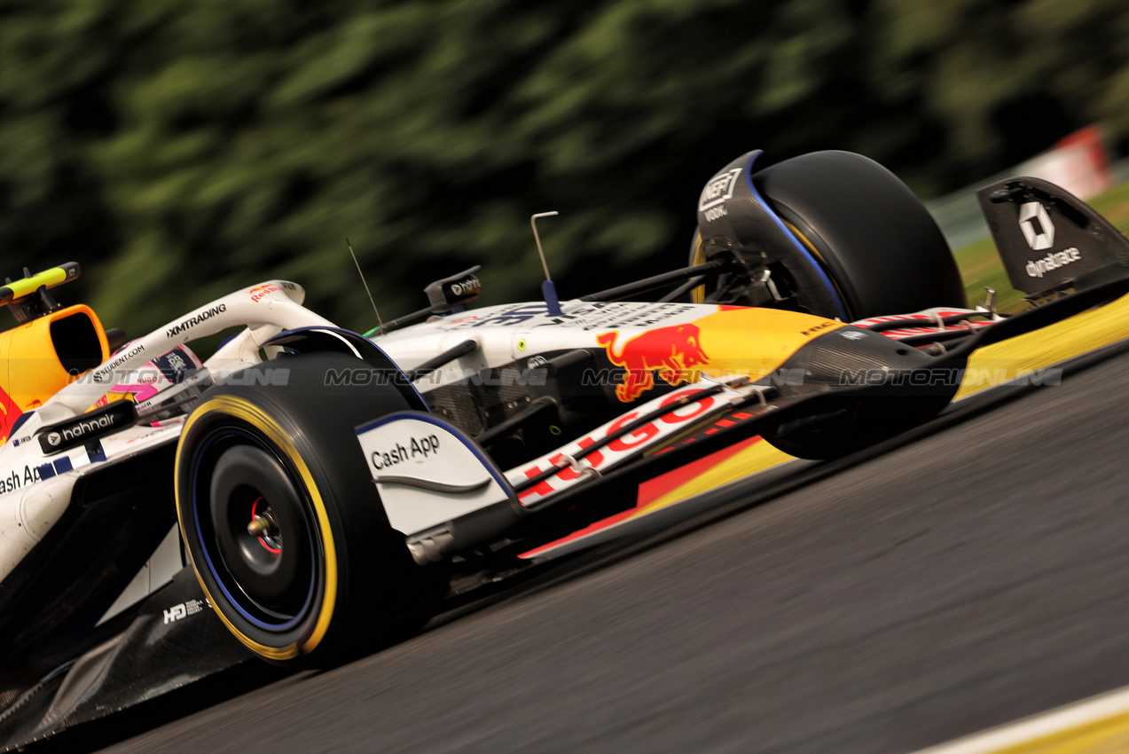 GP BELGIO, Liam Lawson (NZL) Racing Bulls VCARB 02.

27.07.2025. Formula 1 World Championship, Rd 13, Belgian Grand Prix, Spa Francorchamps, Belgium, Gara Day.

- www.xpbimages.com, EMail: requests@xpbimages.com © Copyright: Bearne / XPB Images