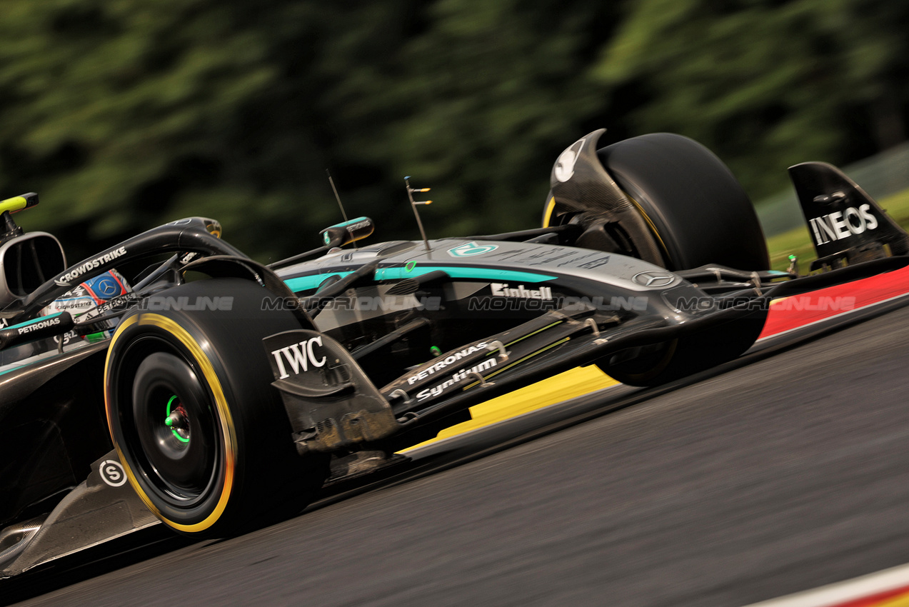 GP BELGIO, Andrea Kimi Antonelli (ITA) Mercedes AMG F1 W16.

27.07.2025. Formula 1 World Championship, Rd 13, Belgian Grand Prix, Spa Francorchamps, Belgium, Gara Day.

- www.xpbimages.com, EMail: requests@xpbimages.com © Copyright: Bearne / XPB Images