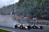 GP BELGIO, Oliver Bearman (GBR) Haas VF-25 abd Pierre Gasly (FRA) Alpine F1 Team A525 battle for position.

27.07.2025. Formula 1 World Championship, Rd 13, Belgian Grand Prix, Spa Francorchamps, Belgium, Gara Day.

- www.xpbimages.com, EMail: requests@xpbimages.com © Copyright: Bearne / XPB Images