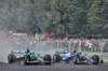 GP BELGIO, Lance Stroll (CDN) Aston Martin F1 Team AMR25 e Carlos Sainz (ESP) Atlassian Williams Racing FW47 at the partenza of the race.

27.07.2025. Formula 1 World Championship, Rd 13, Belgian Grand Prix, Spa Francorchamps, Belgium, Gara Day.

- www.xpbimages.com, EMail: requests@xpbimages.com © Copyright: Bearne / XPB Images