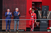 GP BELGIO, Charles Leclerc (MON) Ferrari celebrates his third position on the podium.

27.07.2025. Formula 1 World Championship, Rd 13, Belgian Grand Prix, Spa Francorchamps, Belgium, Gara Day.

- www.xpbimages.com, EMail: requests@xpbimages.com © Copyright: Moy / XPB Images