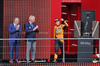 GP BELGIO, Gara winner Oscar Piastri (AUS) McLaren celebrates on the podium.

27.07.2025. Formula 1 World Championship, Rd 13, Belgian Grand Prix, Spa Francorchamps, Belgium, Gara Day.

- www.xpbimages.com, EMail: requests@xpbimages.com © Copyright: Moy / XPB Images