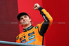 GP BELGIO, Gara winner Lando Norris (GBR) McLaren celebrates on the podium.

27.07.2025. Formula 1 World Championship, Rd 13, Belgian Grand Prix, Spa Francorchamps, Belgium, Gara Day.

- www.xpbimages.com, EMail: requests@xpbimages.com © Copyright: Batchelor / XPB Images