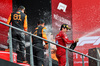 GP BELGIO, The podium (L to R): Lando Norris (GBR) McLaren, second; Oscar Piastri (AUS) McLaren, vincitore; Charles Leclerc (MON) Ferrari, third.

27.07.2025. Formula 1 World Championship, Rd 13, Belgian Grand Prix, Spa Francorchamps, Belgium, Gara Day.

- www.xpbimages.com, EMail: requests@xpbimages.com © Copyright: Charniaux / XPB Images