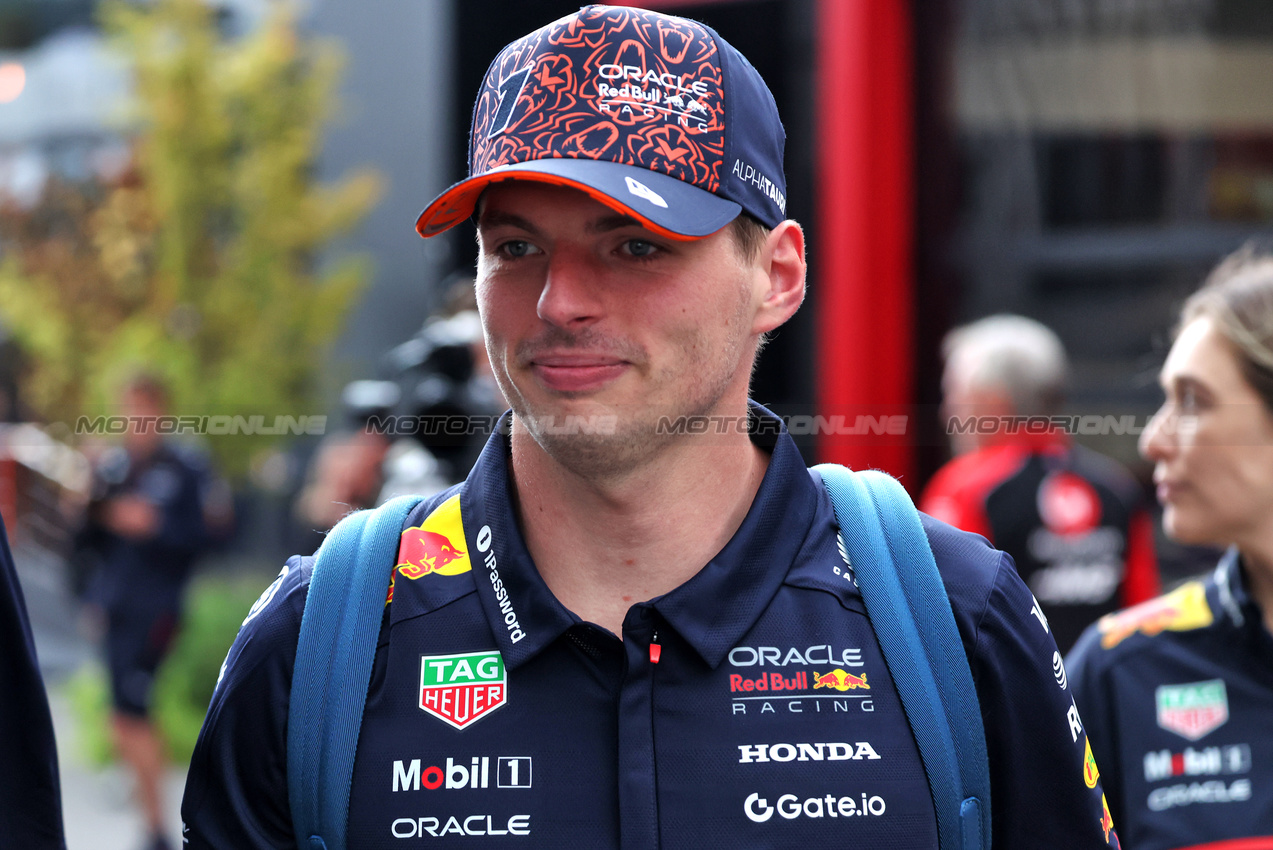 GP BELGIO, Max Verstappen (NLD) Red Bull Racing.

24.07.2025. Formula 1 World Championship, Rd 13, Belgian Grand Prix, Spa Francorchamps, Belgium, Preparation Day.

- www.xpbimages.com, EMail: requests@xpbimages.com © Copyright: Bearne / XPB Images