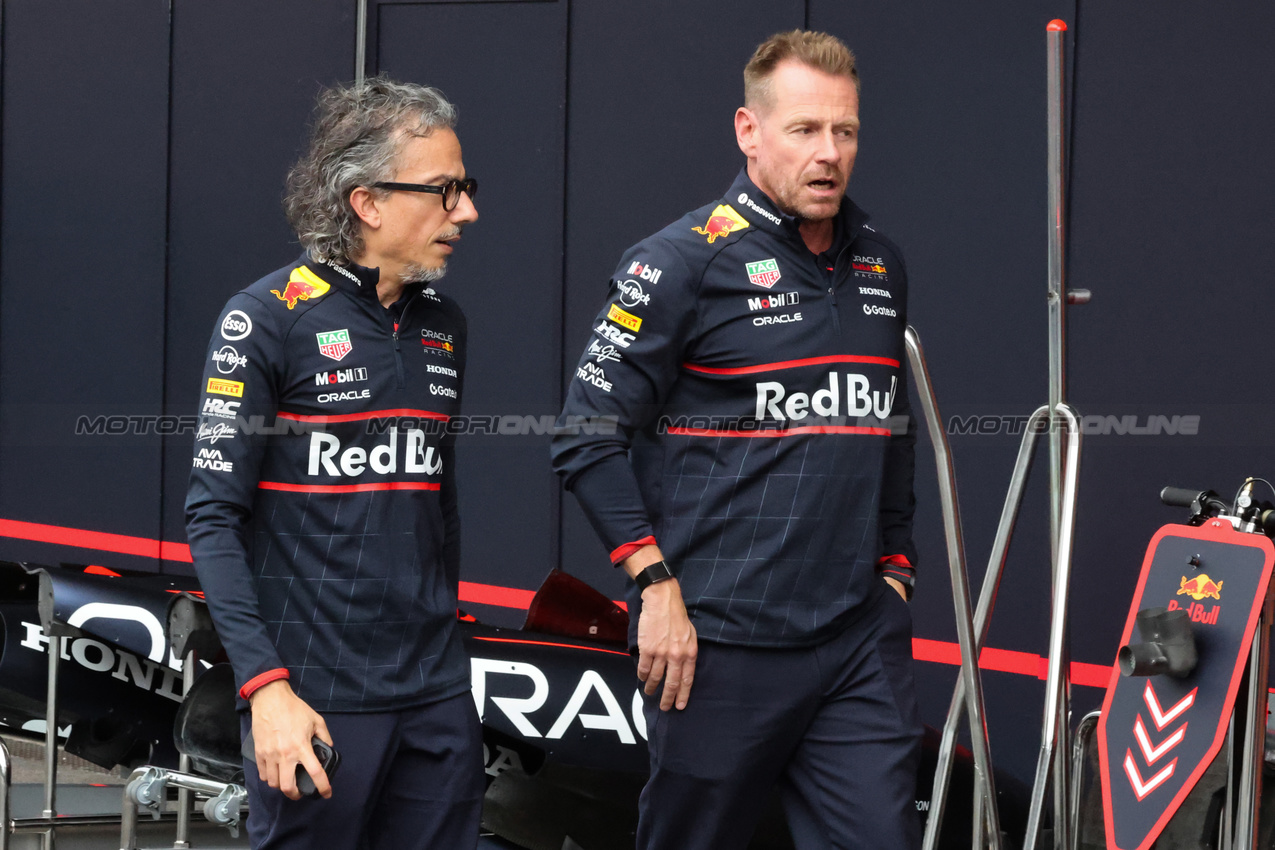 GP BELGIO, Laurent Mekies (FRA), Red Bull Racing 
24.07.2025. Formula 1 World Championship, Rd 13, Belgian Grand Prix, Spa Francorchamps, Belgium, Preparation Day.
- www.xpbimages.com, EMail: requests@xpbimages.com © Copyright: Charniaux / XPB Images