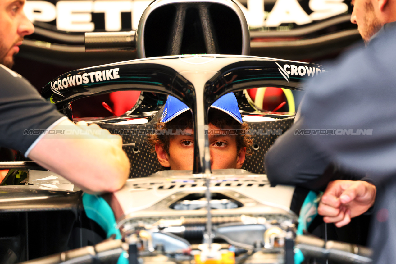 GP BELGIO, Andrea Kimi Antonelli (ITA) Mercedes AMG F1 W16.

24.07.2025. Formula 1 World Championship, Rd 13, Belgian Grand Prix, Spa Francorchamps, Belgium, Preparation Day.

- www.xpbimages.com, EMail: requests@xpbimages.com © Copyright: Batchelor / XPB Images