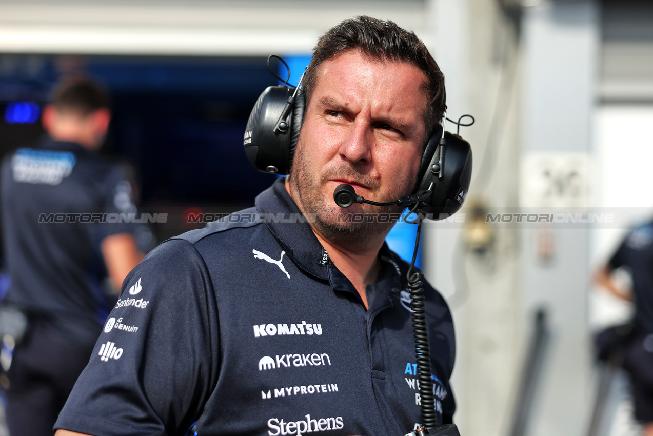 GP BELGIO, Ben Howard (GBR) Atlassian Williams Racing Chief Mechanic.

24.07.2025. Formula 1 World Championship, Rd 13, Belgian Grand Prix, Spa Francorchamps, Belgium, Preparation Day.

- www.xpbimages.com, EMail: requests@xpbimages.com © Copyright: Bearne / XPB Images