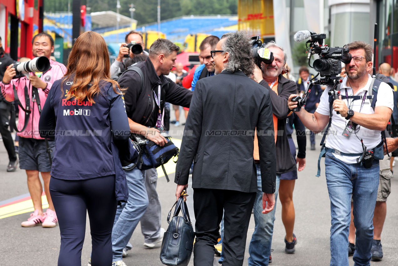 GP BELGIO, Laurent Mekies (FRA) Red Bull Racing Team Principal e CEO.

24.07.2025. Formula 1 World Championship, Rd 13, Belgian Grand Prix, Spa Francorchamps, Belgium, Preparation Day.

- www.xpbimages.com, EMail: requests@xpbimages.com © Copyright: Bearne / XPB Images