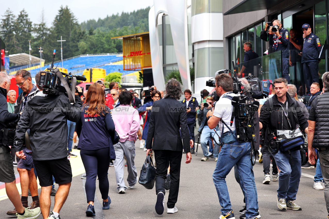 GP BELGIO, Laurent Mekies (FRA) Red Bull Racing Team Principal e CEO.

24.07.2025. Formula 1 World Championship, Rd 13, Belgian Grand Prix, Spa Francorchamps, Belgium, Preparation Day.

- www.xpbimages.com, EMail: requests@xpbimages.com © Copyright: Bearne / XPB Images