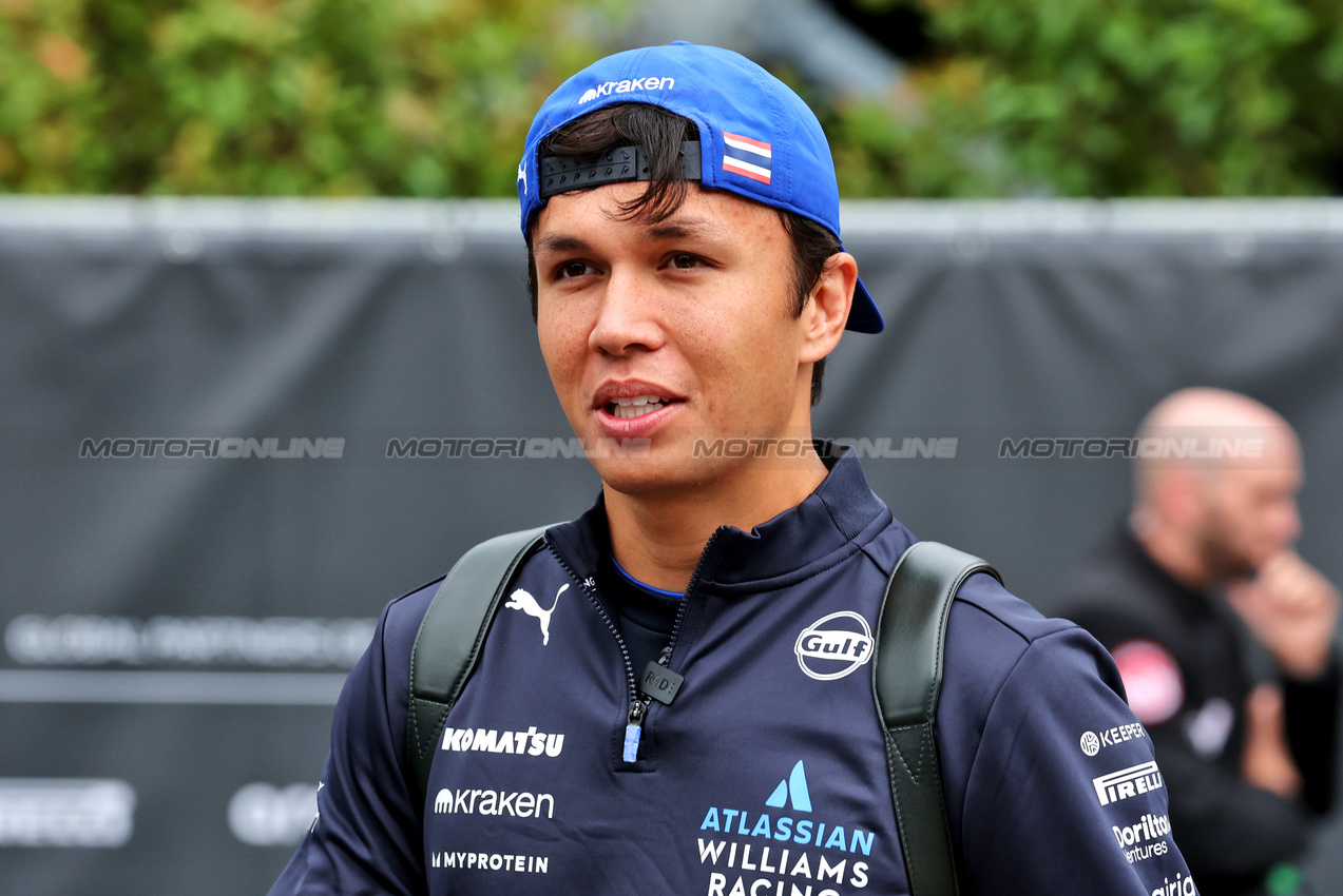 GP BELGIO, Alexander Albon (THA) Atlassian Williams Racing.

24.07.2025. Formula 1 World Championship, Rd 13, Belgian Grand Prix, Spa Francorchamps, Belgium, Preparation Day.

- www.xpbimages.com, EMail: requests@xpbimages.com © Copyright: Moy / XPB Images