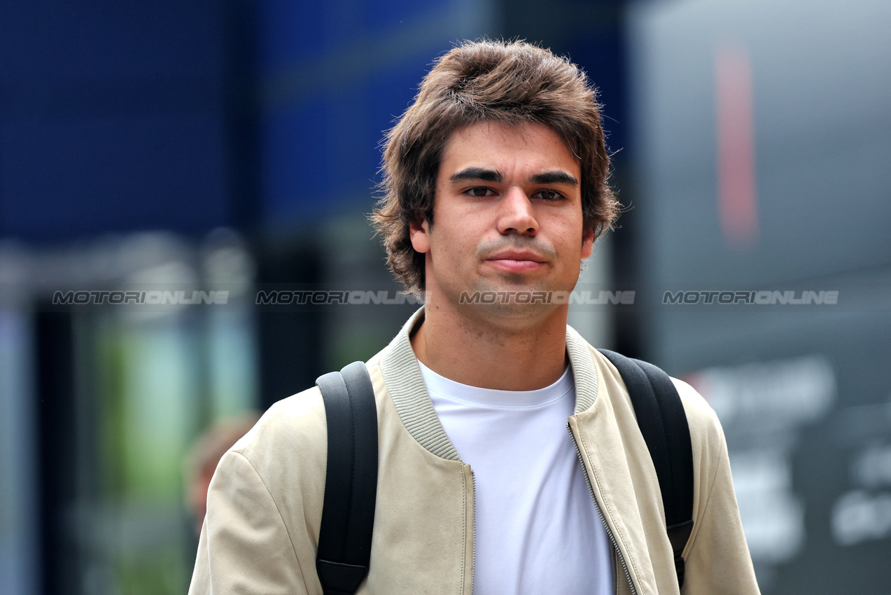 GP BELGIO, Lance Stroll (CDN) Aston Martin F1 Team.

24.07.2025. Formula 1 World Championship, Rd 13, Belgian Grand Prix, Spa Francorchamps, Belgium, Preparation Day.

- www.xpbimages.com, EMail: requests@xpbimages.com © Copyright: Bearne / XPB Images