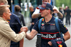 GP BELGIO, (L to R): Heikki Kovalainen (FIN) with Max Verstappen (NLD) Red Bull Racing.

24.07.2025. Formula 1 World Championship, Rd 13, Belgian Grand Prix, Spa Francorchamps, Belgium, Preparation Day.

- www.xpbimages.com, EMail: requests@xpbimages.com © Copyright: Bearne / XPB Images