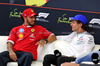 GP BELGIO, (L to R): Lewis Hamilton (GBR) Ferrari e Andrea Kimi Antonelli (ITA) Mercedes AMG F1 in the FIA Press Conference.

24.07.2025. Formula 1 World Championship, Rd 13, Belgian Grand Prix, Spa Francorchamps, Belgium, Preparation Day.

- www.xpbimages.com, EMail: requests@xpbimages.com © Copyright: Moy / XPB Images