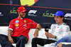 GP BELGIO, (L to R): Lewis Hamilton (GBR) Ferrari e Andrea Kimi Antonelli (ITA) Mercedes AMG F1 in the FIA Press Conference.

24.07.2025. Formula 1 World Championship, Rd 13, Belgian Grand Prix, Spa Francorchamps, Belgium, Preparation Day.

- www.xpbimages.com, EMail: requests@xpbimages.com © Copyright: Moy / XPB Images