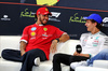 GP BELGIO, (L to R): Lewis Hamilton (GBR) Ferrari e Andrea Kimi Antonelli (ITA) Mercedes AMG F1 in the FIA Press Conference.

24.07.2025. Formula 1 World Championship, Rd 13, Belgian Grand Prix, Spa Francorchamps, Belgium, Preparation Day.

- www.xpbimages.com, EMail: requests@xpbimages.com © Copyright: Moy / XPB Images