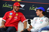 GP BELGIO, (L to R): Lewis Hamilton (GBR) Ferrari with Andrea Kimi Antonelli (ITA) Mercedes AMG F1 in the FIA Press Conference.

24.07.2025. Formula 1 World Championship, Rd 13, Belgian Grand Prix, Spa Francorchamps, Belgium, Preparation Day.

- www.xpbimages.com, EMail: requests@xpbimages.com © Copyright: Moy / XPB Images