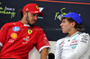 GP BELGIO, (L to R): Lewis Hamilton (GBR) Ferrari with Andrea Kimi Antonelli (ITA) Mercedes AMG F1 in the FIA Press Conference.

24.07.2025. Formula 1 World Championship, Rd 13, Belgian Grand Prix, Spa Francorchamps, Belgium, Preparation Day.

- www.xpbimages.com, EMail: requests@xpbimages.com © Copyright: Moy / XPB Images