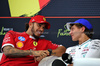 GP BELGIO, (L to R): Lewis Hamilton (GBR) Ferrari e Andrea Kimi Antonelli (ITA) Mercedes AMG F1 in the FIA Press Conference.

24.07.2025. Formula 1 World Championship, Rd 13, Belgian Grand Prix, Spa Francorchamps, Belgium, Preparation Day.

- www.xpbimages.com, EMail: requests@xpbimages.com © Copyright: Moy / XPB Images