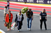 GP BELGIO, Nathalie Hubert (FRA) with Bruno Michel (FRA) F2 e F3 Chief Executive Officer, on their way to pay their respects to Anthoine Hubert.

24.07.2025. Formula 1 World Championship, Rd 13, Belgian Grand Prix, Spa Francorchamps, Belgium, Preparation Day.

- www.xpbimages.com, EMail: requests@xpbimages.com © Copyright: Moy / XPB Images