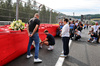 GP BELGIO, Pierre Gasly (FRA) Alpine F1 Team pays his respects to Anthoine Hubert.

24.07.2025. Formula 1 World Championship, Rd 13, Belgian Grand Prix, Spa Francorchamps, Belgium, Preparation Day.

- www.xpbimages.com, EMail: requests@xpbimages.com © Copyright: Moy / XPB Images
