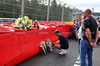GP BELGIO, Pierre Gasly (FRA) Alpine F1 Team pays his respects to Anthoine Hubert.

24.07.2025. Formula 1 World Championship, Rd 13, Belgian Grand Prix, Spa Francorchamps, Belgium, Preparation Day.

- www.xpbimages.com, EMail: requests@xpbimages.com © Copyright: Moy / XPB Images