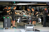 GP BELGIO, Mercedes AMG F1 W16 being prepared in the pit garage.

24.07.2025. Formula 1 World Championship, Rd 13, Belgian Grand Prix, Spa Francorchamps, Belgium, Preparation Day.

- www.xpbimages.com, EMail: requests@xpbimages.com © Copyright: Moy / XPB Images