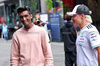 GP BELGIO, (L to R): Lawrence Barretto (GBR) F1 Presenter with Valtteri Bottas (FIN) Mercedes AMG F1 Reserve Driver.

24.07.2025. Formula 1 World Championship, Rd 13, Belgian Grand Prix, Spa Francorchamps, Belgium, Preparation Day.

- www.xpbimages.com, EMail: requests@xpbimages.com © Copyright: Bearne / XPB Images