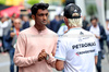 GP BELGIO, (L to R): Lawrence Barretto (GBR) F1 Presenter with Valtteri Bottas (FIN) Mercedes AMG F1 Reserve Driver.

24.07.2025. Formula 1 World Championship, Rd 13, Belgian Grand Prix, Spa Francorchamps, Belgium, Preparation Day.

- www.xpbimages.com, EMail: requests@xpbimages.com © Copyright: Bearne / XPB Images